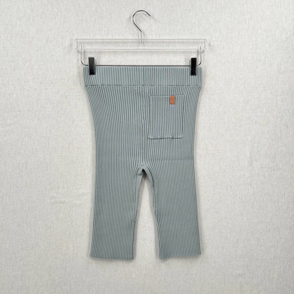 LUNYA Lounge Shorts Womens Large Chilled Blue Cozy Cotton Silk Bike Shorts NEW - Picture 4 of 14